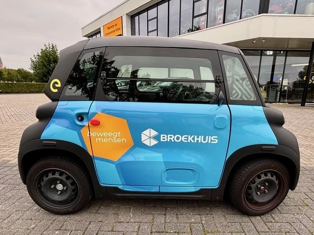 Auto wrap voor Broekhuis