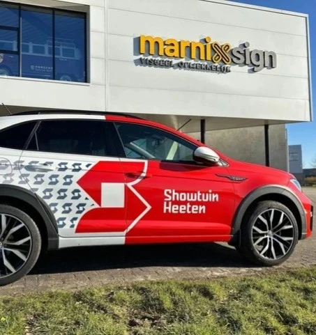 Auto wrap Showtuin Heeten