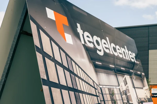 Reclamebord Tegelcenter