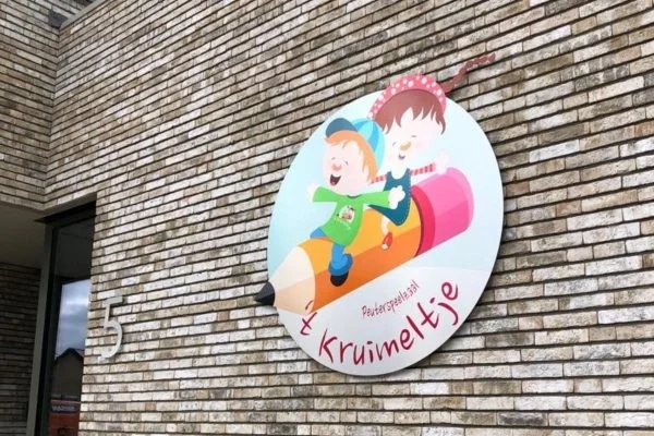 Reclamebord 't Kruimeltje